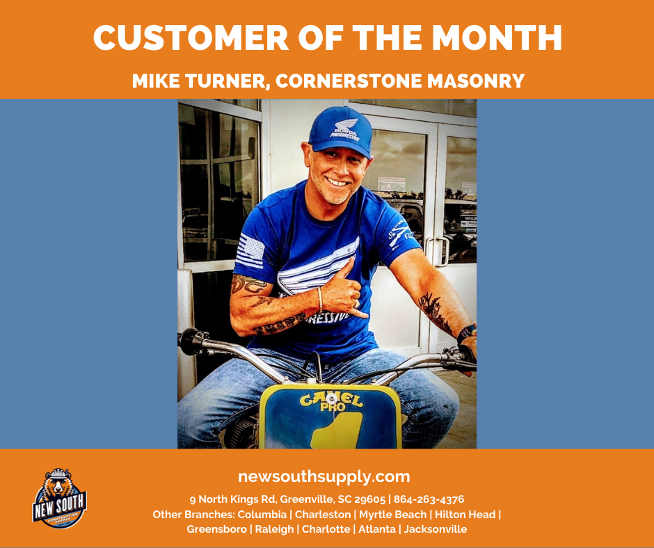 Catching up with our Customers: Mike Turner of Cornerstone Masonry
