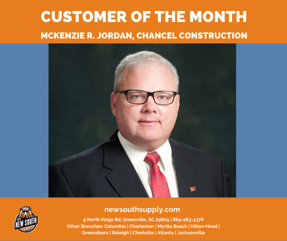 Catching up with our Customers: McKenzie R. Jordan, President Of Chancel Construction